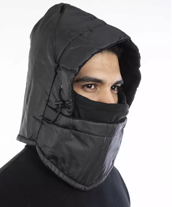 کاپشن چرم زمستانه مدل راه راه - تصویر 2