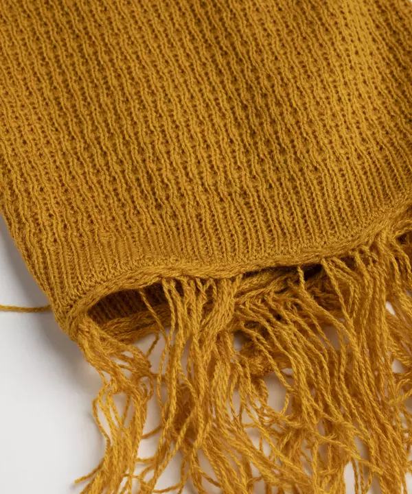 شال زنانه ریس رنگ زرد-Rees - تصویر 2